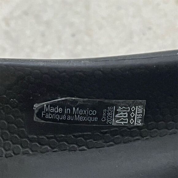 Crocs Olivia II Women's Black Slingback Ballet Flats Size 9 - Picture 7 of 9